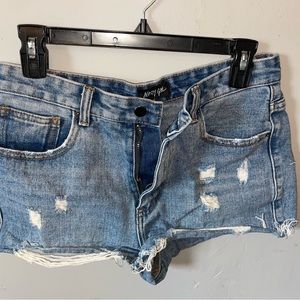 Denim nasty gal shorts